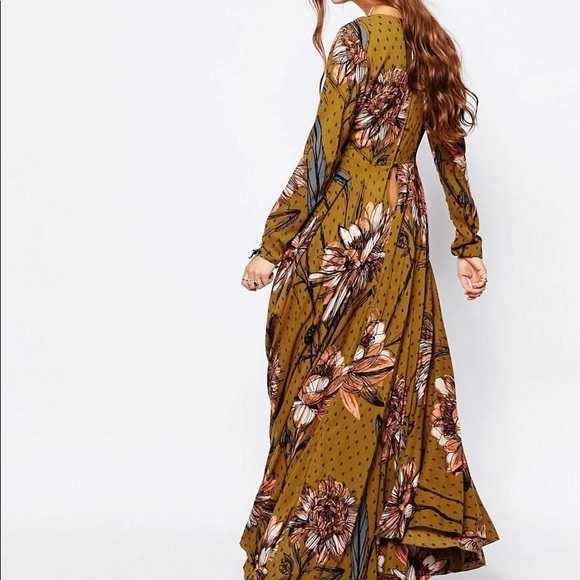 RARE Free People First Kiss Maxi Dress Large - Picture 2 of 2